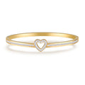 Titanium Steel Diamond Love Bracelet for Women