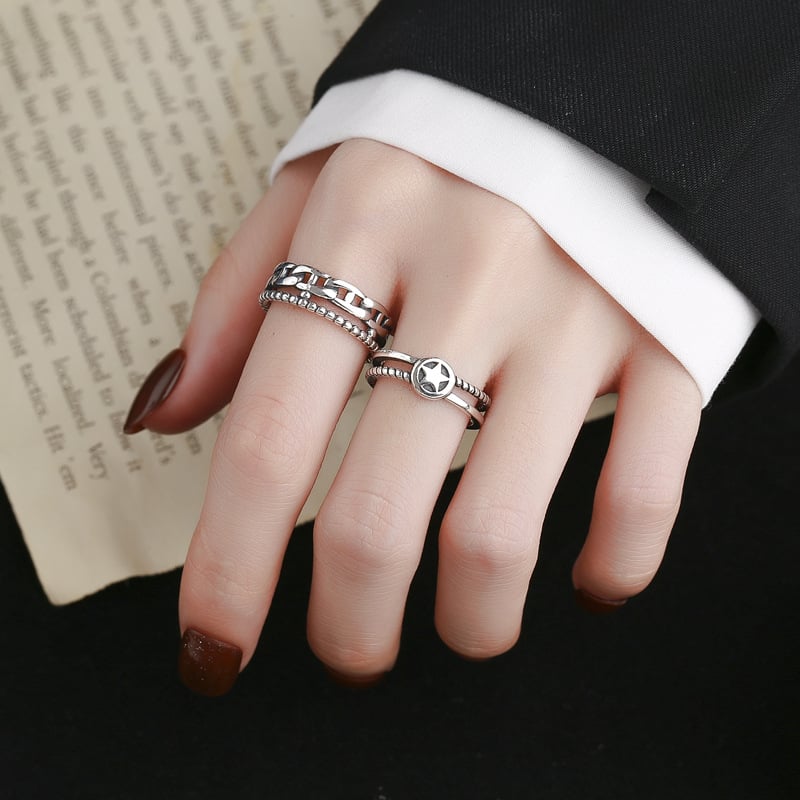 Sterling Silver Stacking Rings for Men and Women